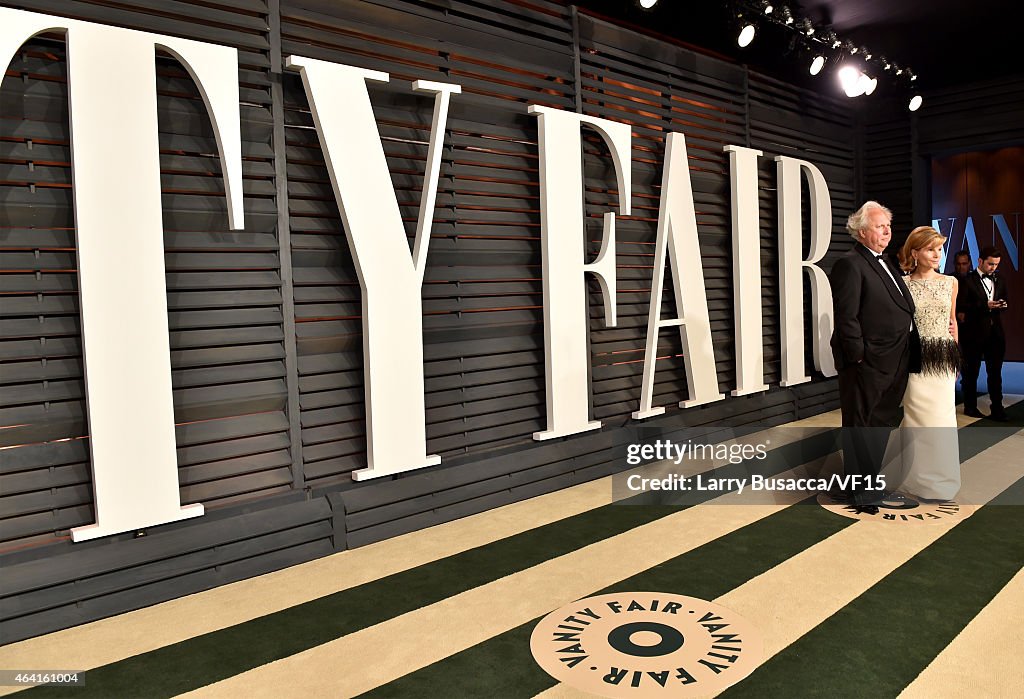 2015 Vanity Fair Oscar Party Hosted By Graydon Carter - Roaming Arrivals