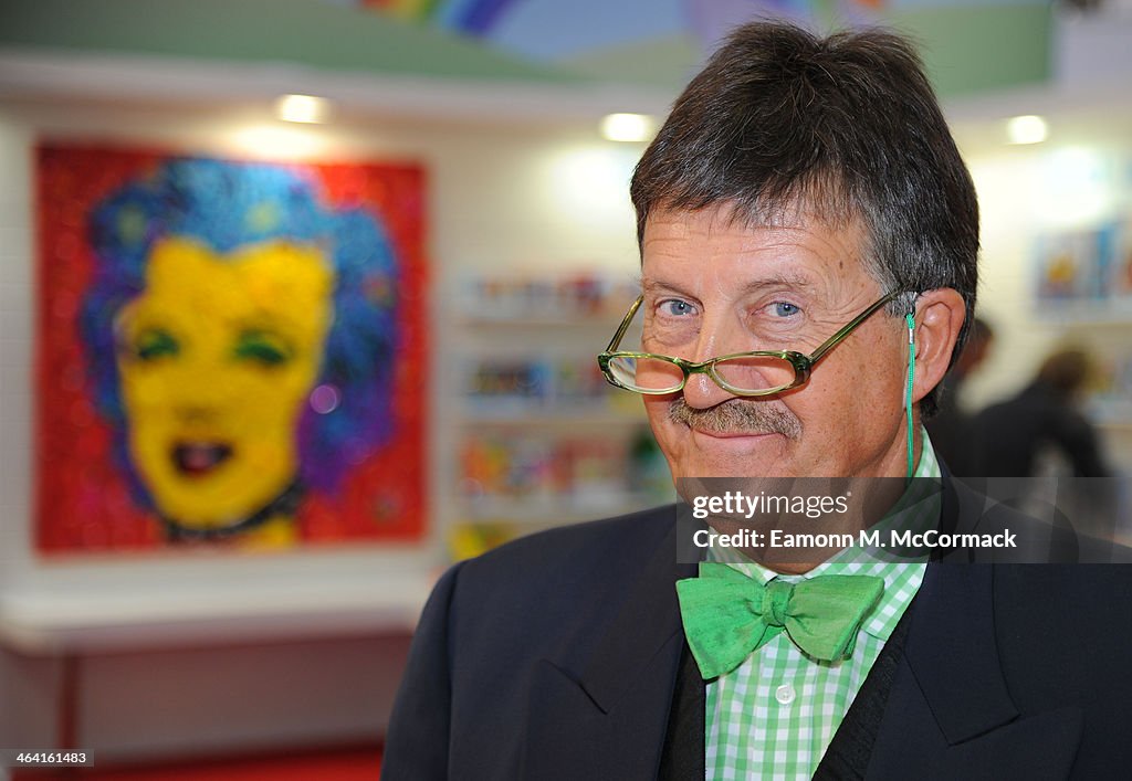 Celebrity Art Expert & Star Of BBC's 'Bargain Hunt,' Tim Wonnacott, Unveils Galt Toys 5ft By 5ft Mosaic