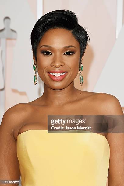 Actress Jennifer Hudson attends the 87th Annual Academy Awards at Hollywood & Highland Center on February 22, 2015 in Hollywood, California.