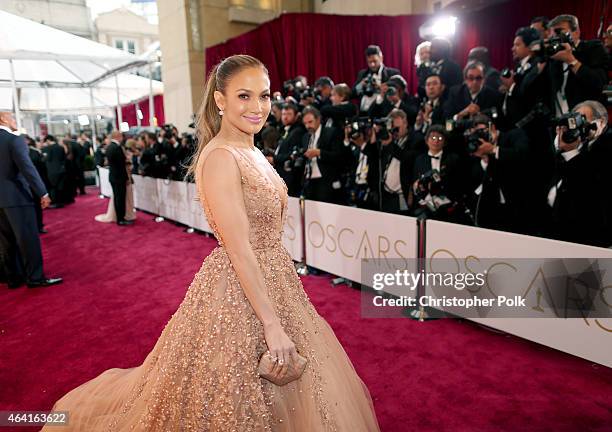 Recording artist Jennifer Lopez attends the 87th Annual Academy Awards at Hollywood & Highland Center on February 22, 2015 in Hollywood, California.