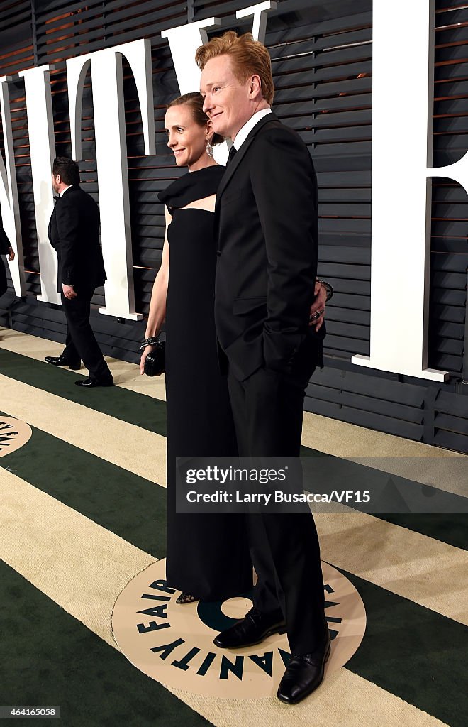 2015 Vanity Fair Oscar Party Hosted By Graydon Carter - Roaming Arrivals