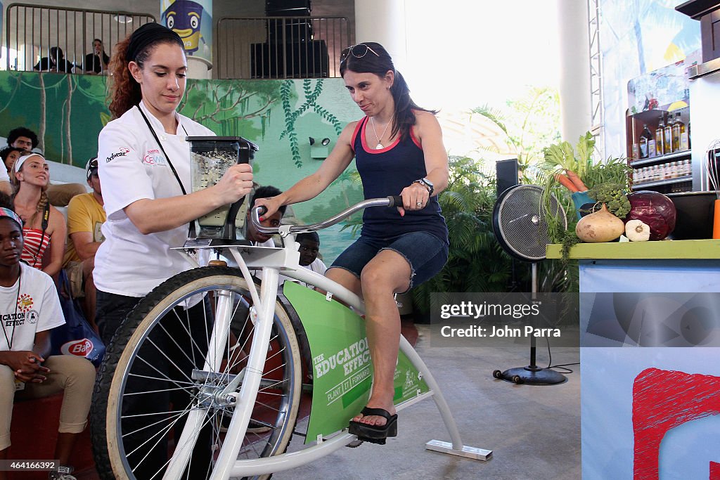 Fun And Fit As A Family Sponsored By Carnival Featuring Goya Kidz Kitchen - 2015 Food Network & Cooking Channel South Beach Wine & Food Festival