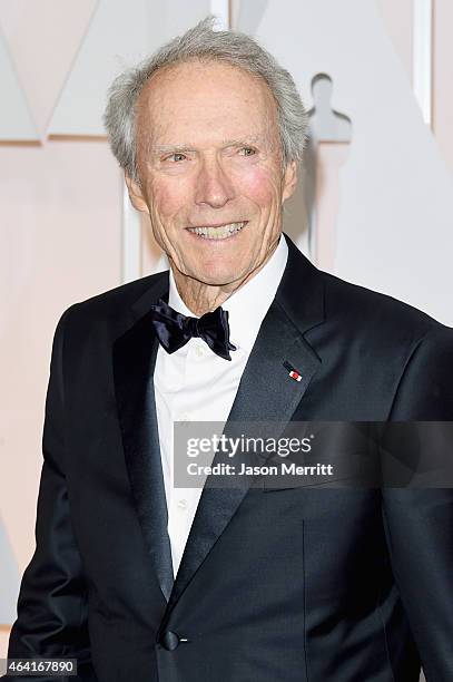 Director Clint Eastwood attends the 87th Annual Academy Awards at Hollywood & Highland Center on February 22, 2015 in Hollywood, California.