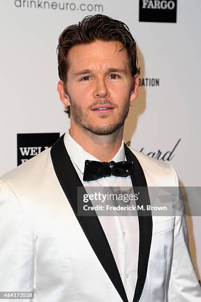 Actor Ryan Kwanten attends the 23rd Annual Elton John AIDS Foundation's Oscar Viewing Party on February 22, 2015 in West Hollywood, California.