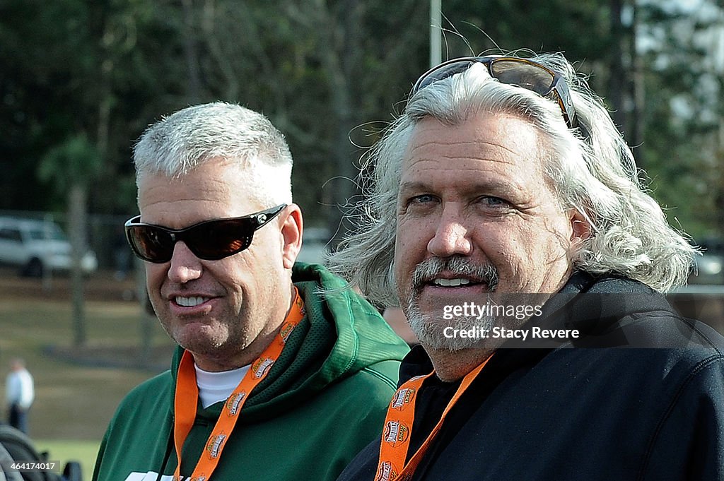 Senior Bowl - South Team Practice