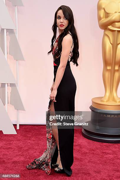 Actress Lorelei Linklater attends the 87th Annual Academy Awards at Hollywood & Highland Center on February 22, 2015 in Hollywood, California.