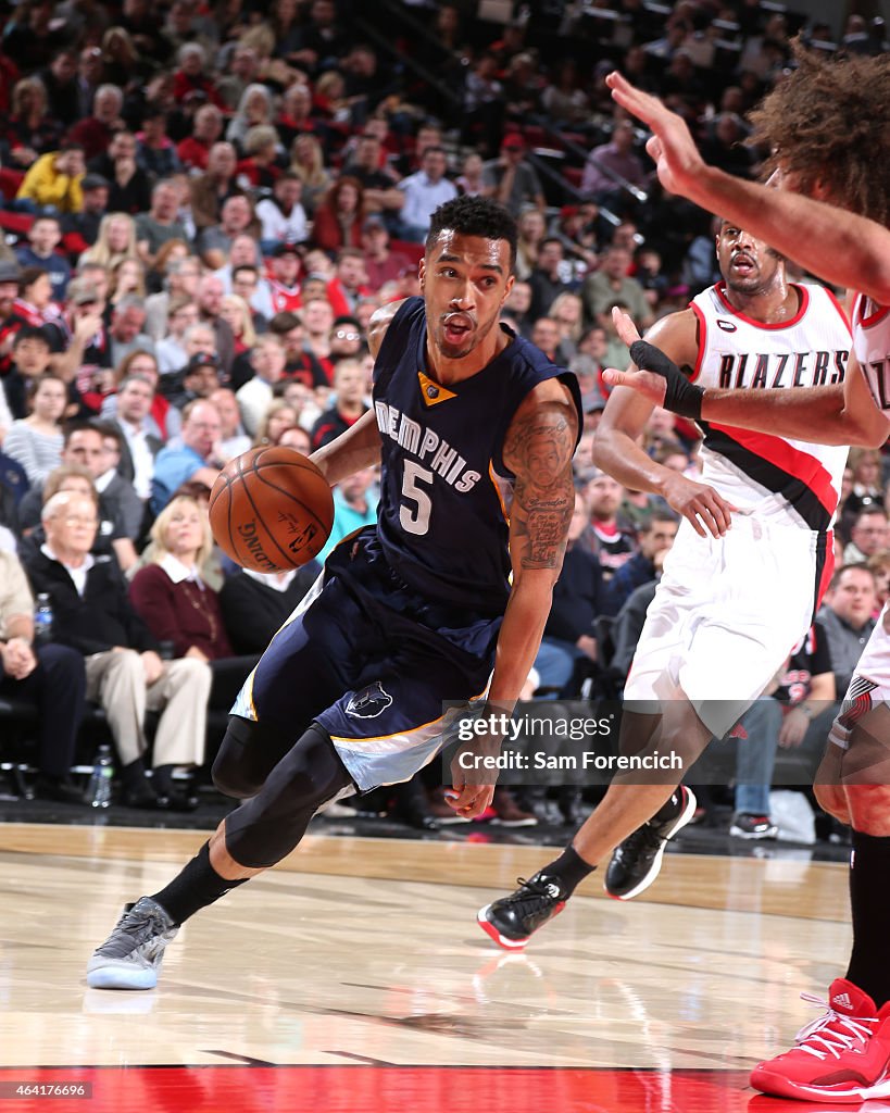 Memphis Grizzlies v Portland Trail Blazers