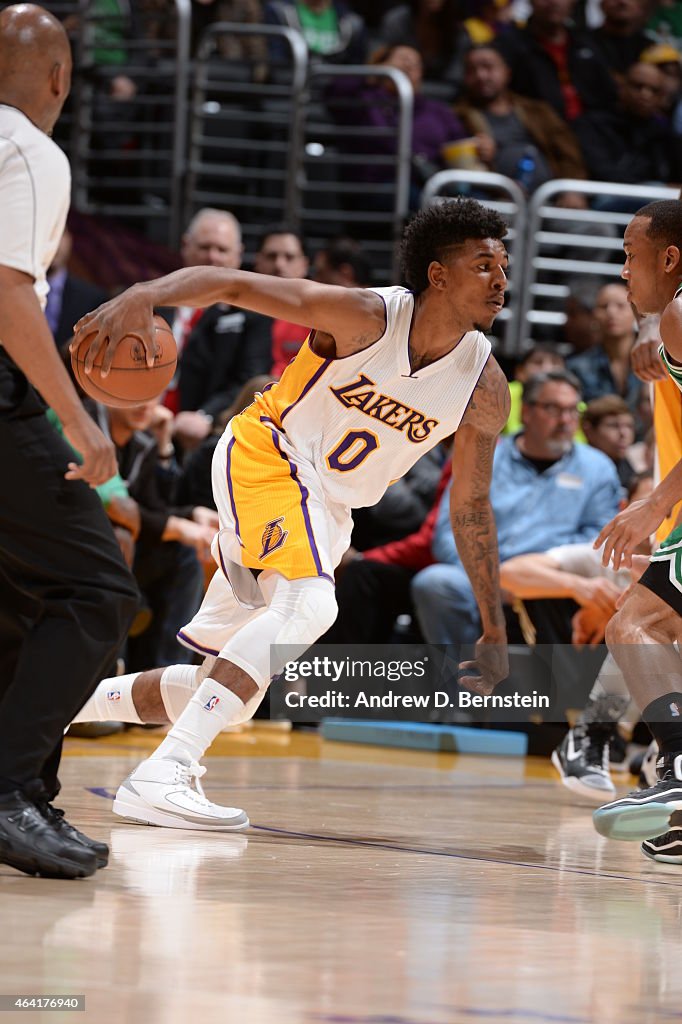 Boston Celtics v Los Angeles Lakers