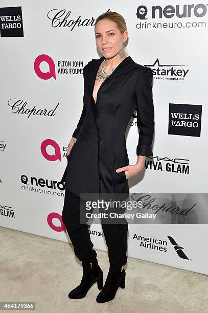 Singer-songwriter Skylar Grey attends Neuro at the 23rd Annual Elton John AIDS Foundation Academy Awards Viewing Party on February 22, 2015 in Los...