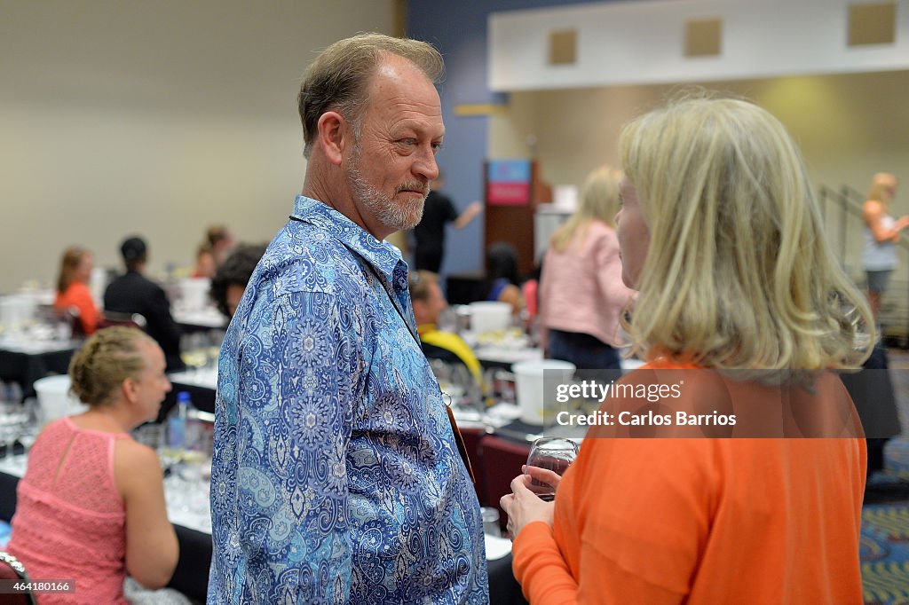 Wine Spectator Wine Seminar "Blending The Rules" Featuring JUSTIN & Landmark Vineyards - 2015 Food Network & Cooking Channel South Beach Wine & Food Festival