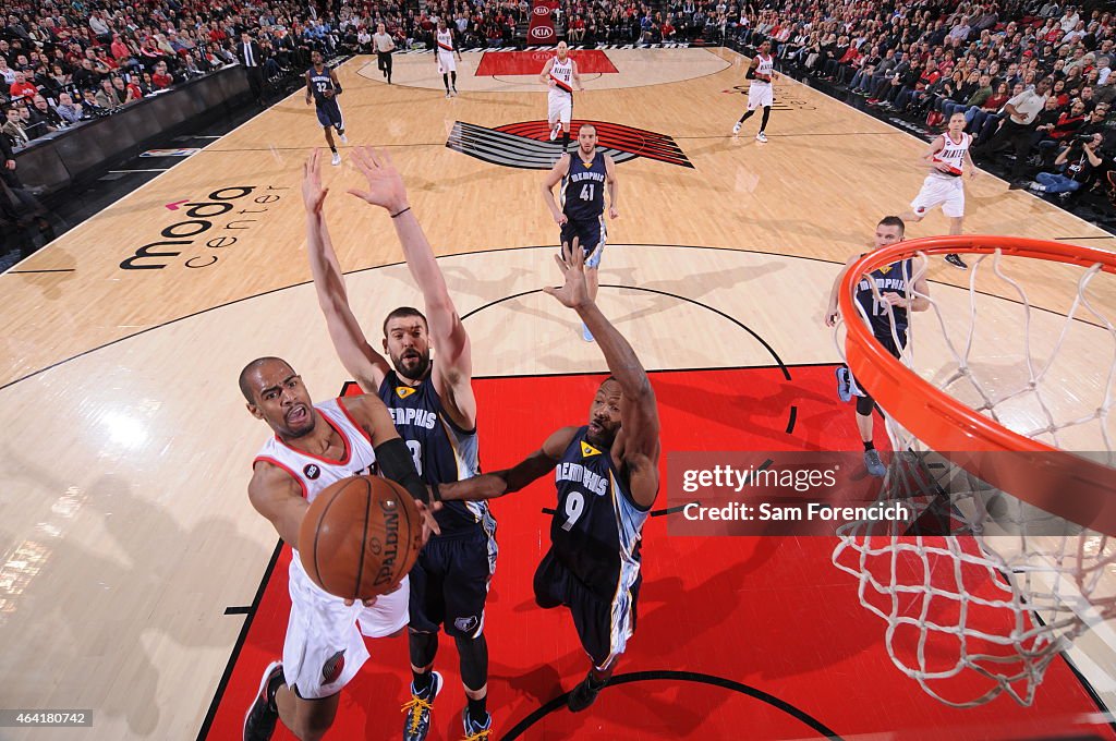 Memphis Grizzlies v Portland Trail Blazers