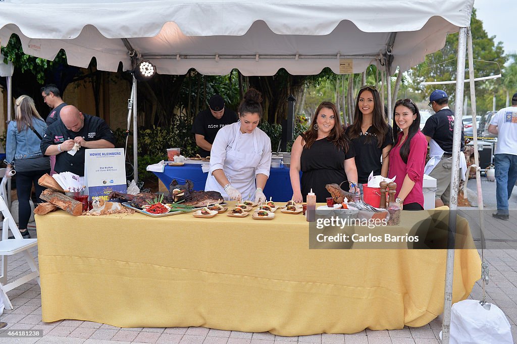 Goya Foods' Swine & Wine Hosted By Marc Forgione - 2015 Food Network & Cooking Channel South Beach Wine & Food Festival