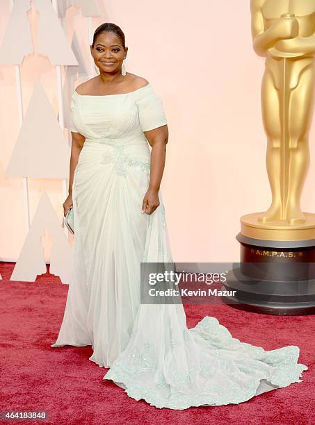 Octavia Spencer attends the 87th Annual Academy Awards at Hollywood & Highland Center on February 22, 2015 in Hollywood, California.