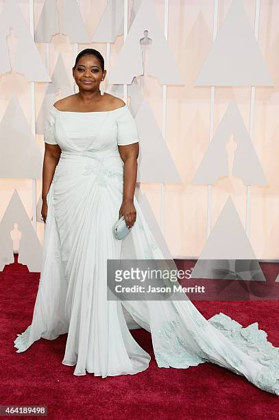 Actress Octavia Spencer attends the 87th Annual Academy Awards at Hollywood & Highland Center on February 22, 2015 in Hollywood, California.