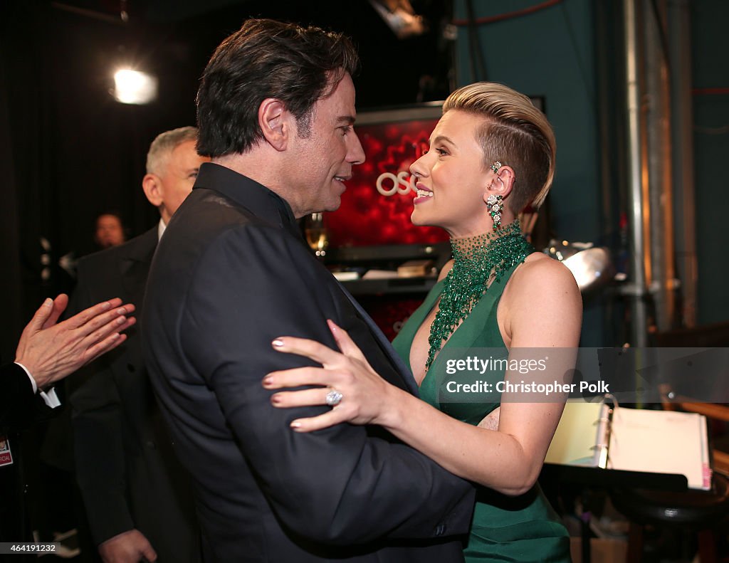 87th Annual Academy Awards - Backstage And Audience