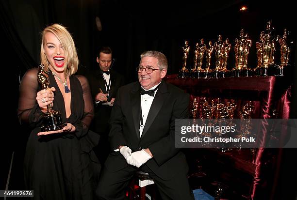 Actress Margot Robbie attends the 87th Annual Academy Awards at Dolby Theatre on February 22, 2015 in Hollywood, California.