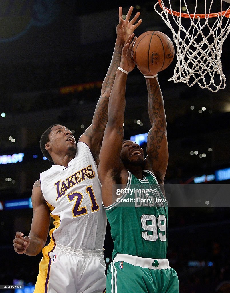 Boston Celtics v Los Angeles Lakers