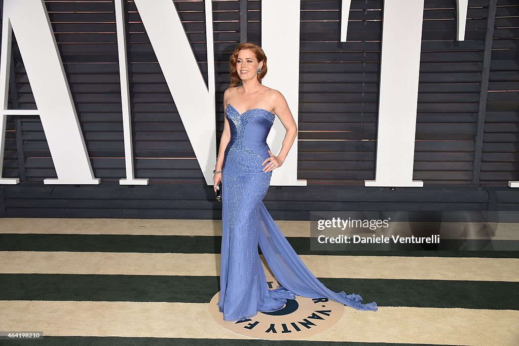 2015 Vanity Fair Oscar Party Hosted By Graydon Carter - Arrivals