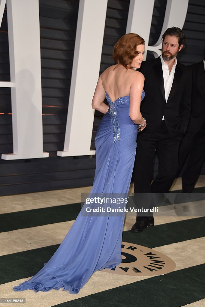 2015 Vanity Fair Oscar Party Hosted By Graydon Carter - Arrivals