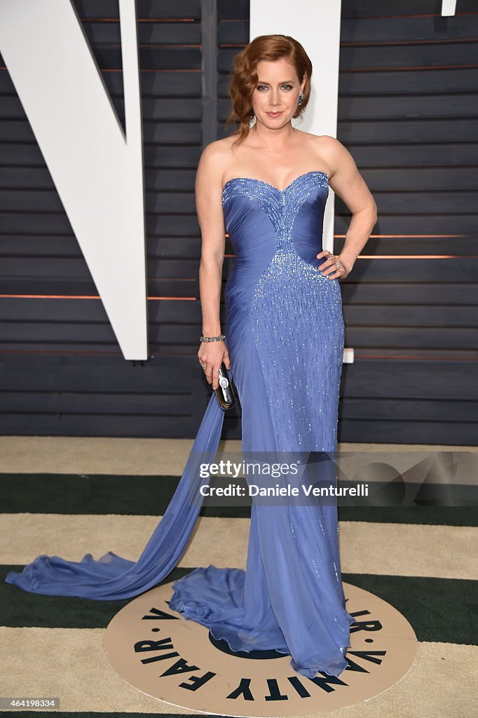 2015 Vanity Fair Oscar Party Hosted By Graydon Carter - Arrivals