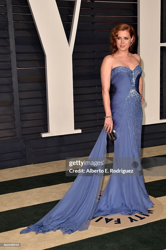 2015 Vanity Fair Oscar Party Hosted By Graydon Carter - Arrivals