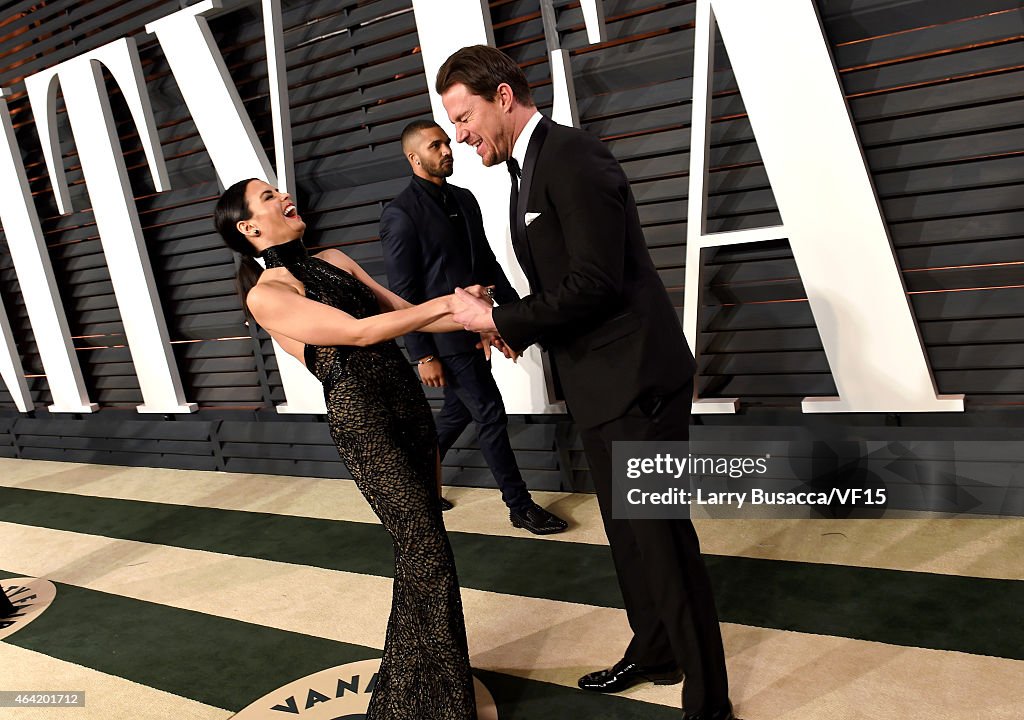 2015 Vanity Fair Oscar Party Hosted By Graydon Carter - Roaming Arrivals