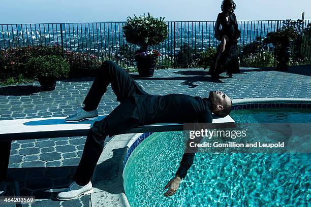 And B singer Chris Brown is photographed for Blank Magazine on August 24, 2013 in Los Angeles, California. PUBLISHED IMAGE.