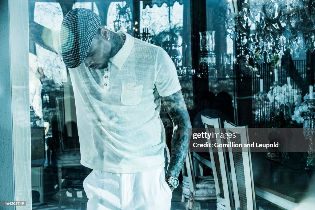 Chris Brown, Blank, August, 1, 2013