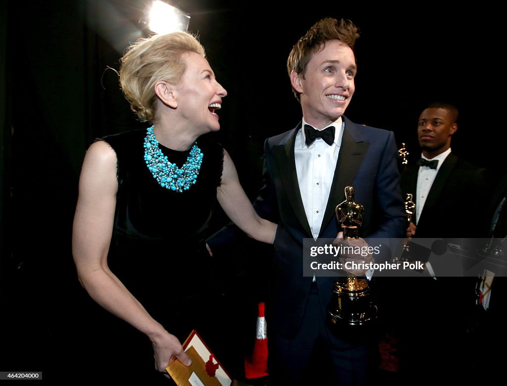 87th Annual Academy Awards - Backstage And Audience
