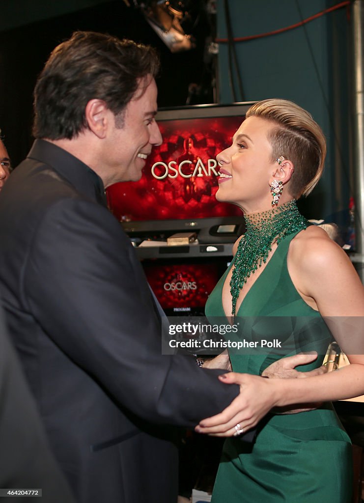 87th Annual Academy Awards - Backstage And Audience