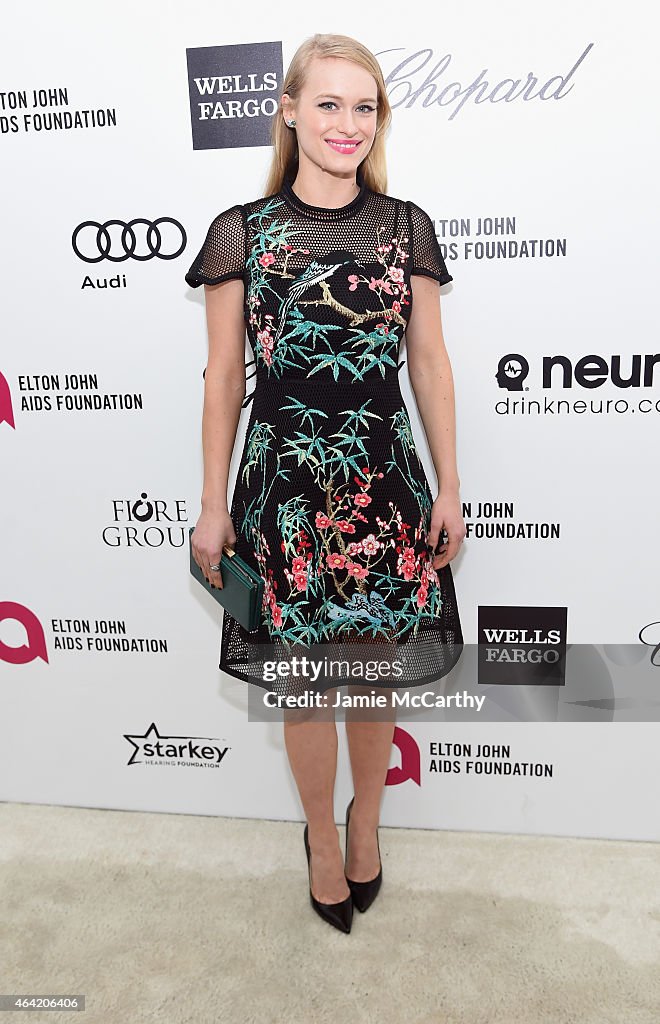 23rd Annual Elton John AIDS Foundation Academy Awards Viewing Party - Red Carpet