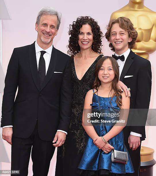 Editor William Goldenberg and guests attend the 87th Annual Academy Awards at Hollywood & Highland Center on February 22, 2015 in Hollywood,...