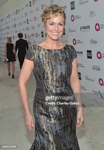 Actress Melora Hardin attends Neuro at the 23rd Annual Elton John AIDS Foundation Academy Awards Viewing Party on February 22, 2015 in Los Angeles,...