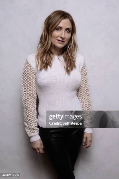 Actress Sasha Alexander poses for a portrait during the 2014 Sundance Film Festival at the WireImage Portrait Studio at the Village At The Lift...