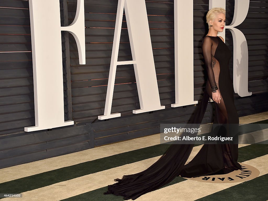 2015 Vanity Fair Oscar Party Hosted By Graydon Carter - Arrivals