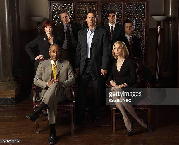 Season 1 -- Pictured: James Pickens, Jr. As Terrence Christianson, Elizabeth Mitchell as Ariel Saxon, Frances Fisher as Brit Hanley, David Krumholtz...