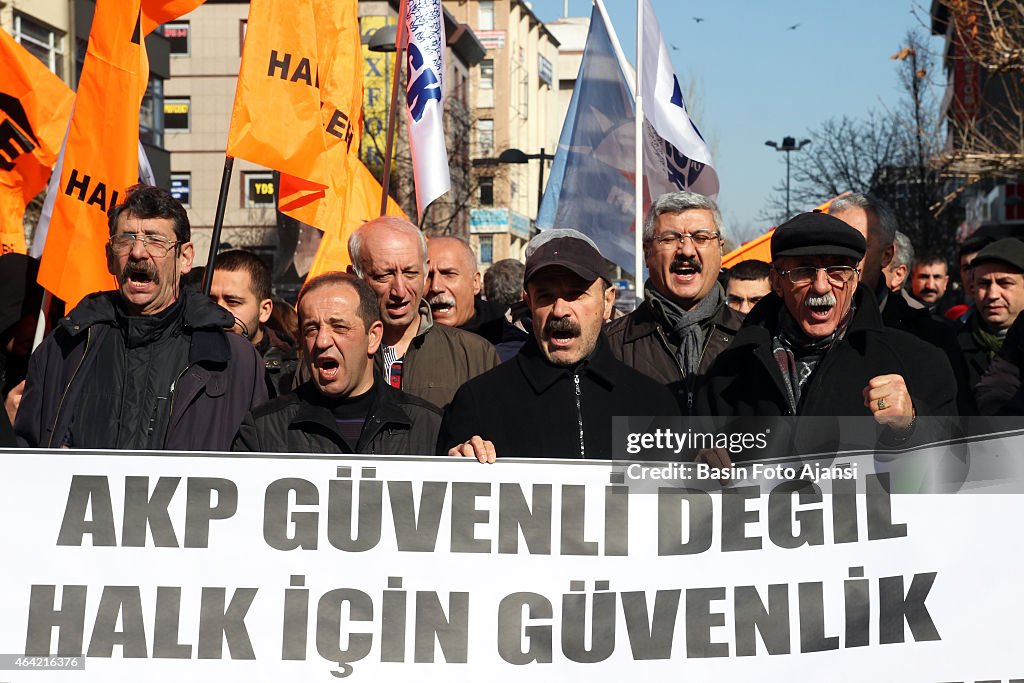 Civil society organizations protested controversial security...