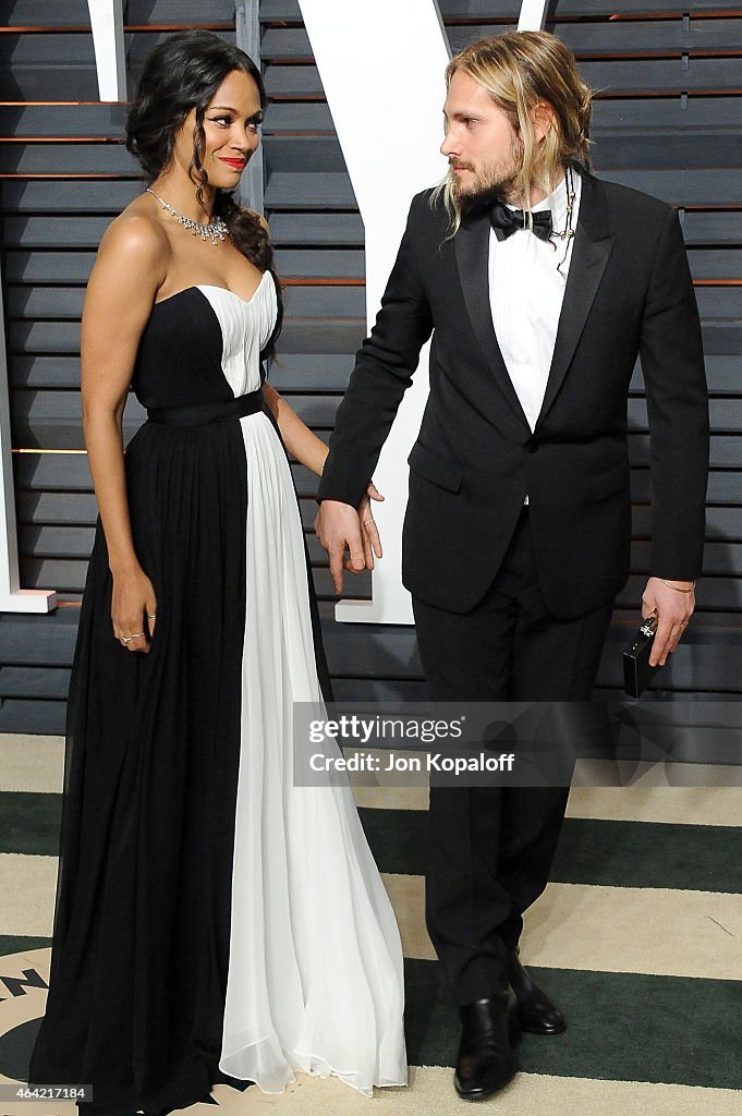 2015 Vanity Fair Oscar Party Hosted By Graydon Carter - Arrivals