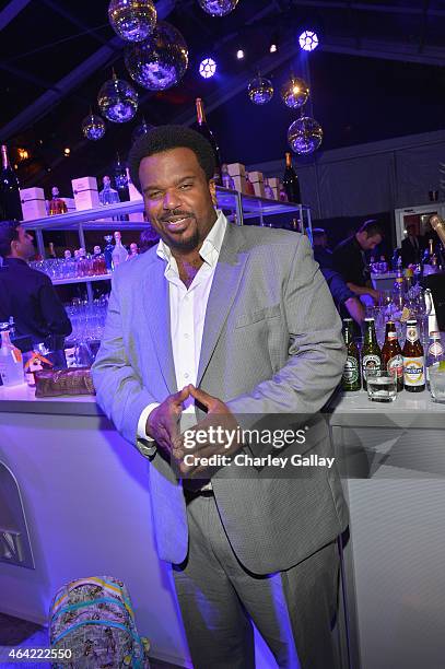 Actor Craig Robinson attends Neuro at the 23rd Annual Elton John AIDS Foundation Academy Awards Viewing Party on February 22, 2015 in Los Angeles,...