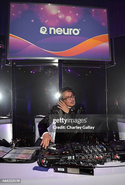 Performs during Neuro at the 23rd Annual Elton John AIDS Foundation Academy Awards Viewing Party on February 22, 2015 in Los Angeles, California.