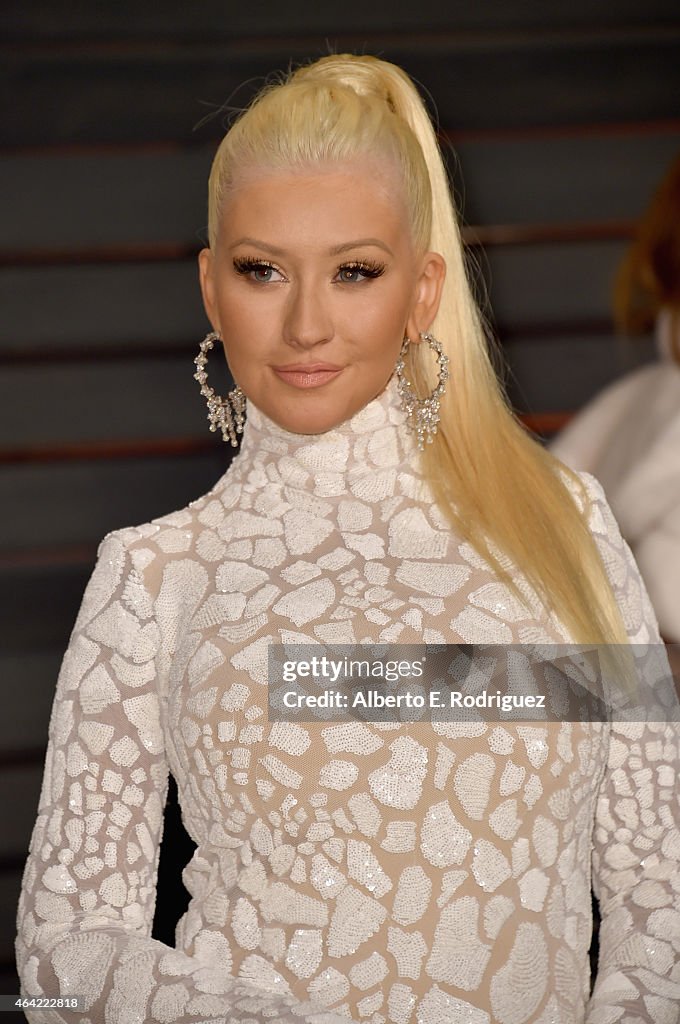 2015 Vanity Fair Oscar Party Hosted By Graydon Carter - Arrivals