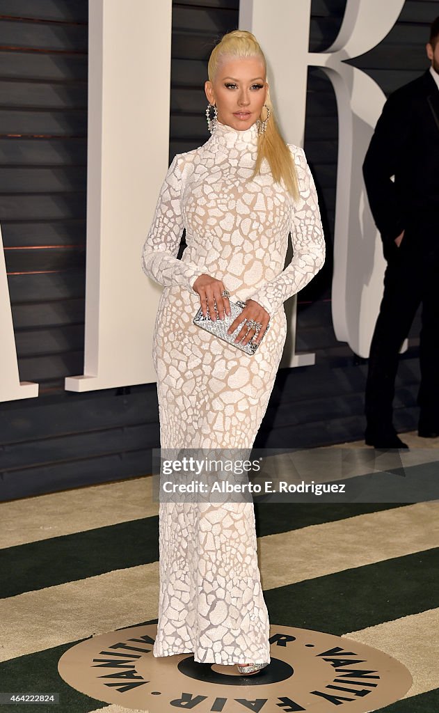 2015 Vanity Fair Oscar Party Hosted By Graydon Carter - Arrivals