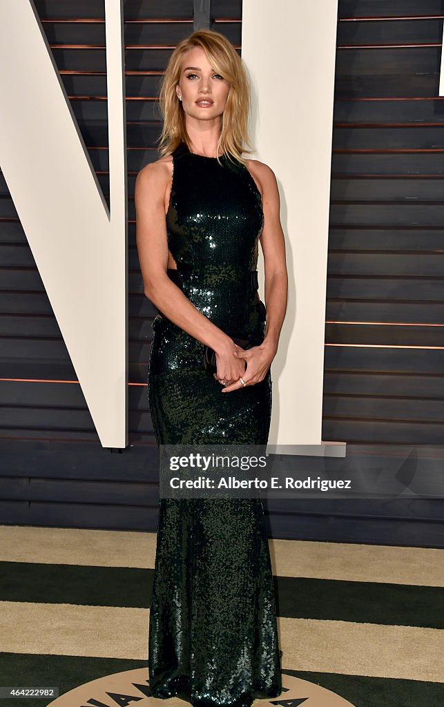 2015 Vanity Fair Oscar Party Hosted By Graydon Carter - Arrivals