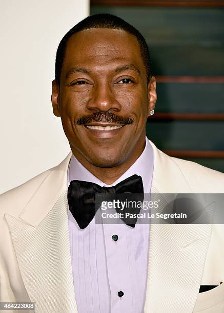 Actor Eddie Murphy attends the 2015 Vanity Fair Oscar Party hosted by Graydon Carter at Wallis Annenberg Center for the Performing Arts on February...