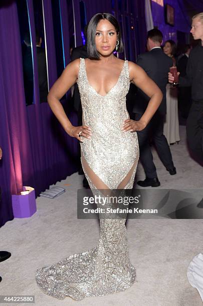 Singer Toni Braxton attends the 23rd Annual Elton John AIDS Foundation Academy Awards viewing party with Chopard on February 22, 2015 in Los Angeles,...