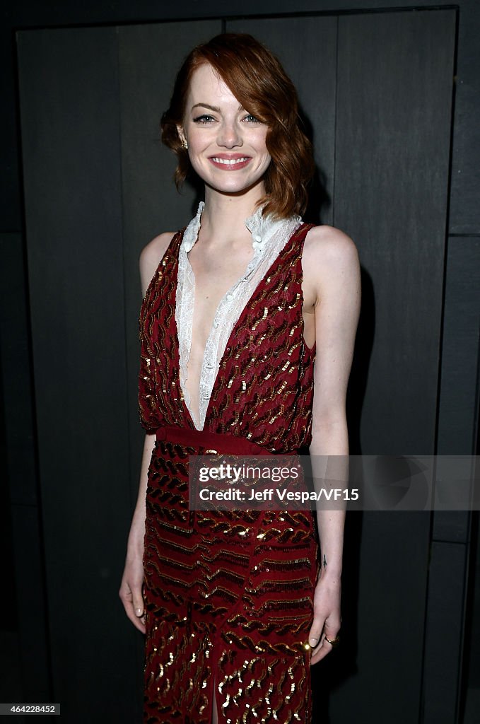 2015 Vanity Fair Oscar Party Hosted By Graydon Carter - Inside