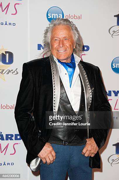 Peter Nygard arrives at The Norby Walters 25th Annual Night of 100 Stars Oscar Viewing Gala at The Beverly Hilton Hotel on February 22, 2015 in...
