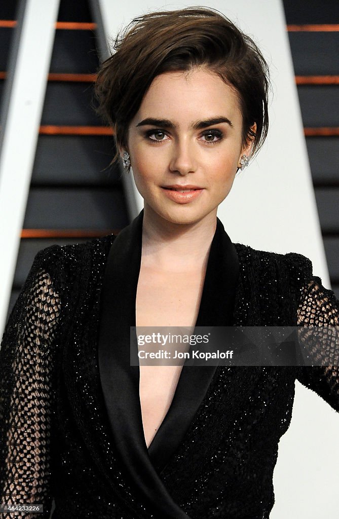 2015 Vanity Fair Oscar Party Hosted By Graydon Carter - Arrivals