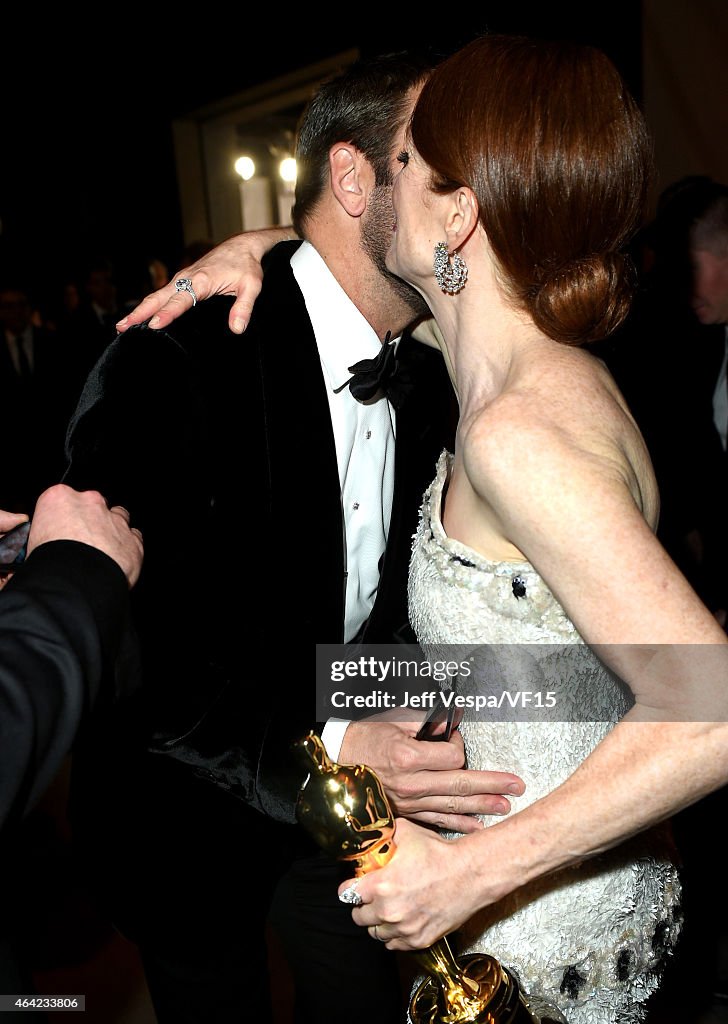 2015 Vanity Fair Oscar Party Hosted By Graydon Carter - Inside