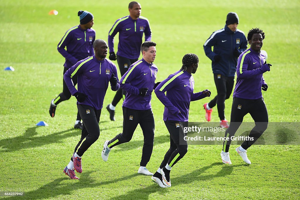 Manchester City Training Session